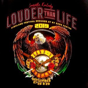 Louder than Life concert Tshirt GUNS AND ROSES